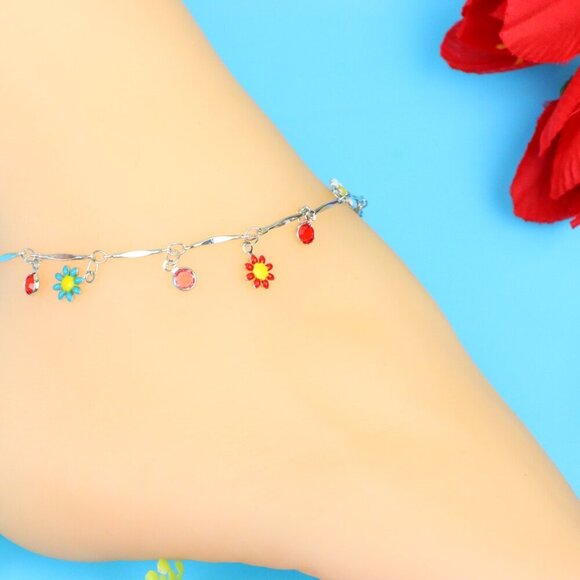 Elegant Handmade Anklet – Perfect for Women & Girls | Ideal Gift Option,DYC1052 - Picture 7 of 8